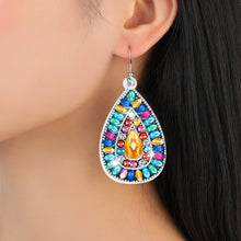 Load image into Gallery viewer, 4 Pairs Double Sided Holiday Diamond Art Earrings for Women Girls (Earrings 2)