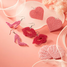 Load image into Gallery viewer, 4 Pairs Double Sided Holiday Diamond Art Earrings for Women (Lady Earrings)