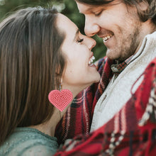 Load image into Gallery viewer, 4 Pairs Double Sided Holiday Diamond Art Earrings for Women (Lady Earrings)