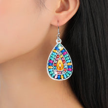 Load image into Gallery viewer, 8 Pairs Double Sided Diamond Painting DIY Earring Making Kit for Women Girls (1)