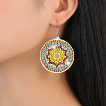 Load image into Gallery viewer, 8 Pairs Double Sided Diamond Painting DIY Earring Making Kit for Women Girls (3)