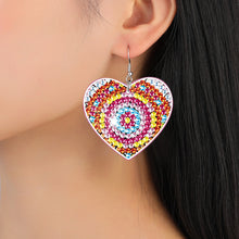 Load image into Gallery viewer, 8 Pairs Double Sided Diamond Painting DIY Earring Making Kit for Women Girls (6)