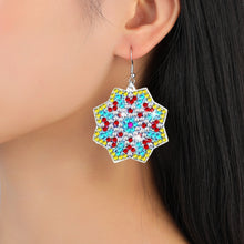 Load image into Gallery viewer, 8 Pairs Double Sided Diamond Painting DIY Earring Making Kit for Women Girls (7)