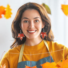 Load image into Gallery viewer, 10 Pairs Double Sided Diamond Painting Earrings Gift for Women Girls (Style 3)