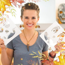 Load image into Gallery viewer, 10 Pairs Double Sided Diamond Painting Earrings Gift for Women Girls (Style 3)