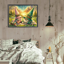 Load image into Gallery viewer, Diamond Painting - Full Round - easter gnome (40*30CM)