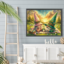 Load image into Gallery viewer, Diamond Painting - Full Round - easter gnome (40*30CM)