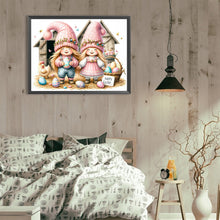 Load image into Gallery viewer, Diamond Painting - Full Round - easter gnome (40*30CM)