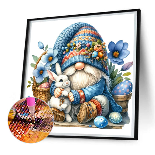 Diamond Painting - Full Round - easter gnome (30*30CM)