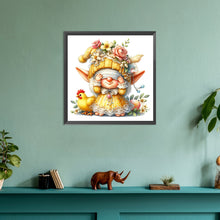 Load image into Gallery viewer, Diamond Painting - Full Round - easter gnome (30*30CM)
