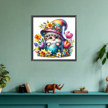 Load image into Gallery viewer, Diamond Painting - Full Round - easter gnome (30*30CM)