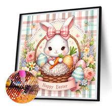 Load image into Gallery viewer, Diamond Painting - Full Round - easter bunny (30*30CM)