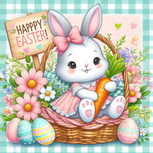 Load image into Gallery viewer, Diamond Painting - Full Round - easter bunny (30*30CM)