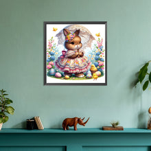 Load image into Gallery viewer, Diamond Painting - Full Round - easter bunny (30*30CM)