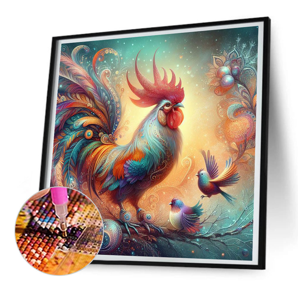 Diamond Painting - Full Round - outdoor cock (30*30CM)