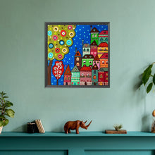 Load image into Gallery viewer, Diamond Painting - Full Round - color house (30*30CM)