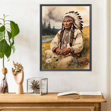 Load image into Gallery viewer, Diamond Painting - Full Round - indian (30*40CM)