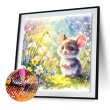 Load image into Gallery viewer, Diamond Painting - Full Round - spring mouse (30*30CM)