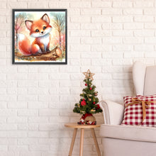 Load image into Gallery viewer, Diamond Painting - Full Round - spring fox (30*30CM)