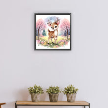 Load image into Gallery viewer, Diamond Painting - Full Round - Spring elk (30*30CM)