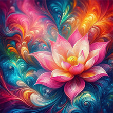 Load image into Gallery viewer, Diamond Painting - Full Round - safflower (30*30CM)