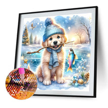 Load image into Gallery viewer, Diamond Painting - Full Round - dog (40*40CM)