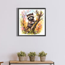 Load image into Gallery viewer, Diamond Painting - Full Round - raccoon (40*40CM)