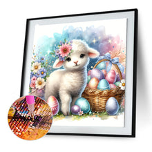 Load image into Gallery viewer, Diamond Painting - Full Round - Sheep and eggs (30*30CM)