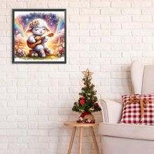 Load image into Gallery viewer, Diamond Painting - Full Round - Sheep playing guitar (30*30CM)