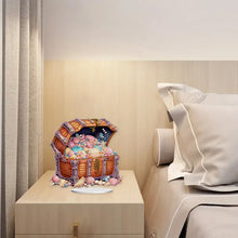 Load image into Gallery viewer, Special Shaped Pearl Seashell Treasure Box Diamond Painting Desktop Ornaments