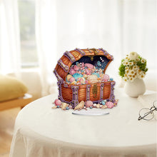 Load image into Gallery viewer, Special Shaped Pearl Seashell Treasure Box Diamond Painting Desktop Ornaments
