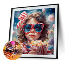 Load image into Gallery viewer, Diamond Painting - Full Square - popcorn kid (40*40CM)