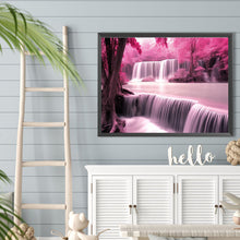 Load image into Gallery viewer, Diamond Painting - Full Round - purple light waterfall (40*30CM)