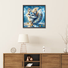 Load image into Gallery viewer, Diamond Painting - Partial Special Shaped - two-tailed fox (30*30CM)