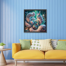 Load image into Gallery viewer, Diamond Painting - Partial Special Shaped - green eyed fox (30*30CM)