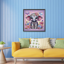 Load image into Gallery viewer, Diamond Painting - Partial Special Shaped - elephant (30*30CM)