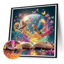 Load image into Gallery viewer, Diamond Painting - Partial Special Shaped - magpie butterfly (30*30CM)