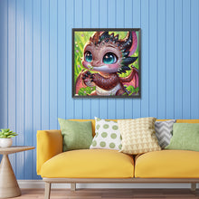 Load image into Gallery viewer, Diamond Painting - Partial Special Shaped - Xiaolong (30*30CM)