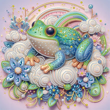 Load image into Gallery viewer, Diamond Painting - Partial Special Shaped - frog (30*30CM)