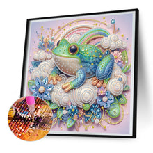 Load image into Gallery viewer, Diamond Painting - Partial Special Shaped - frog (30*30CM)