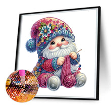 Load image into Gallery viewer, Diamond Painting - Partial Special Shaped - The knitting gnome (30*30CM)