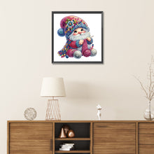 Load image into Gallery viewer, Diamond Painting - Partial Special Shaped - The knitting gnome (30*30CM)
