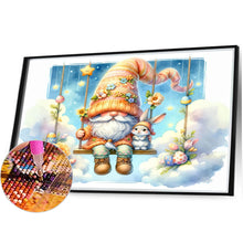 Load image into Gallery viewer, AB Diamond Painting - Full Round - Easter Swing Gnome (40*30CM)