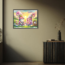 Load image into Gallery viewer, AB Diamond Painting - Full Round - Easter gnomes picnic (40*30CM)