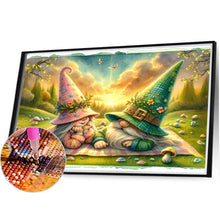 Load image into Gallery viewer, AB Diamond Painting - Full Round - Easter Gnome Chat (40*30CM)