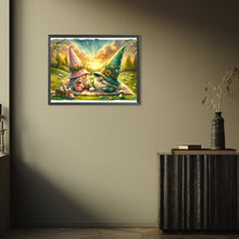 Load image into Gallery viewer, AB Diamond Painting - Full Round - Easter Gnome Chat (40*30CM)