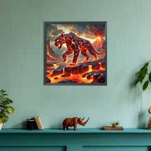 Load image into Gallery viewer, Diamond Painting - Full Round - volcanic leopard (30*30CM)