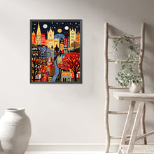 Load image into Gallery viewer, AB Diamond Painting - Full Round - colorful houses (40*50CM)
