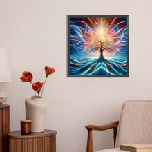 Load image into Gallery viewer, Diamond Painting - Full Round - Beautiful sacred tree (30*30CM)