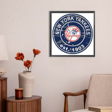 Load image into Gallery viewer, Diamond Painting - Full Round - new york yankees logo (30*30CM)